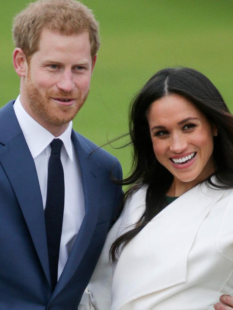 Harry and Meghan got engaged in 2017. Picture: Daniel Leal-Olivas/AFP