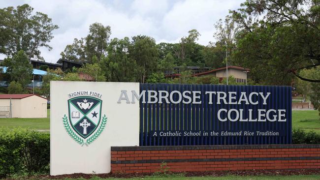 Ambrose Treacy College, Indooroopilly. Picture: Liam Kidston