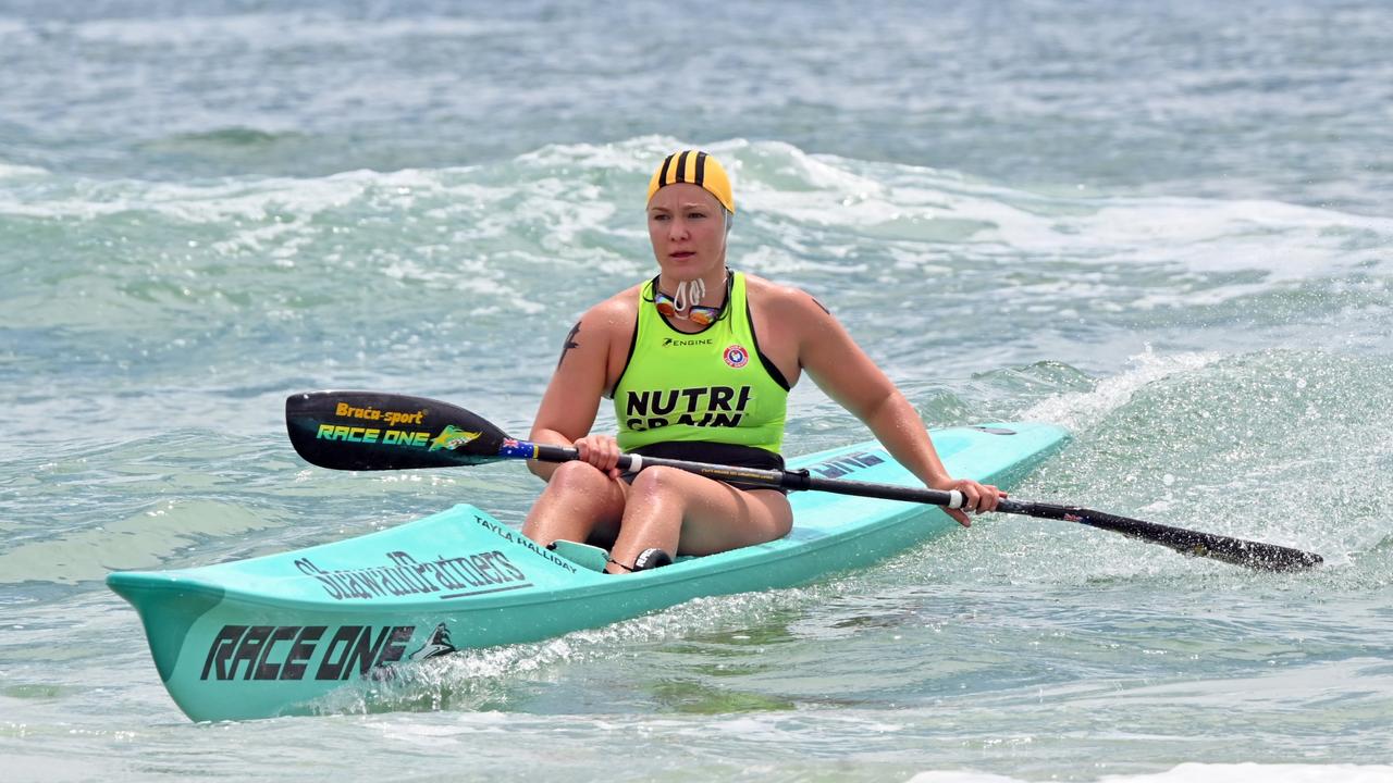 Nutri-Grain Series competitor Tayla Halliday. Picture: SLSA.