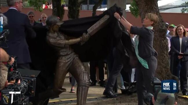 Belinda Clark statue makes history at the SCG