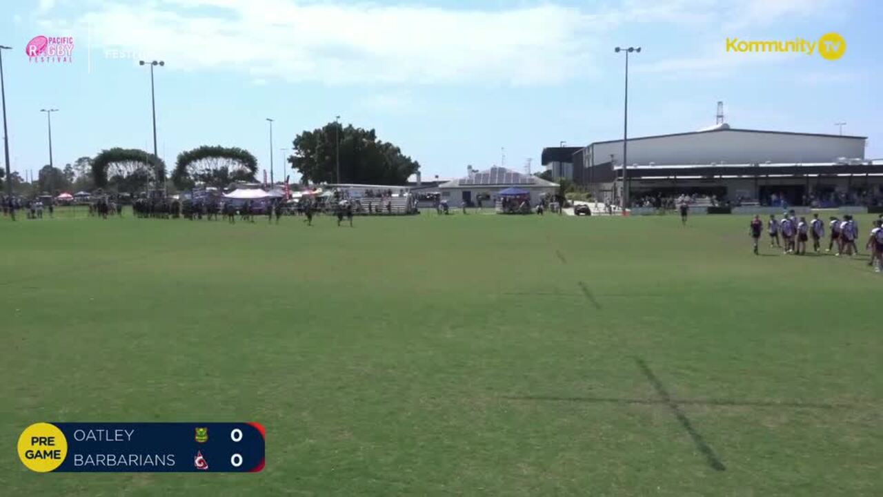 Replay: Oatley v Queensland Barbarians (U14 boys)—2024 Pacific Youth Rugby Festival Day 2