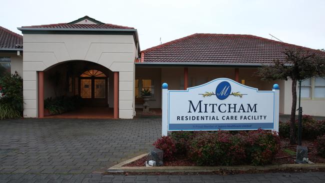 The Mitcham Residential Care Facility. Picture: Dean Martin