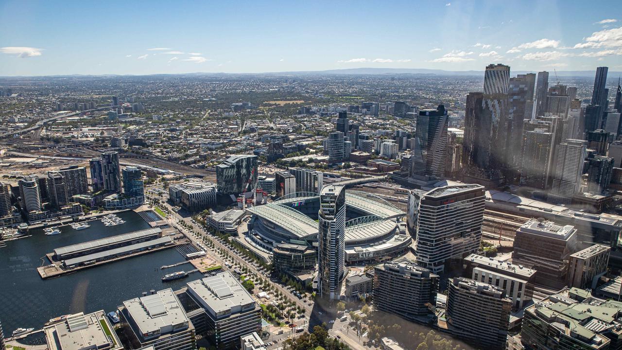 High development in the Melbourne CBD has kept a lid on prices, making it challenging for home sellers, while also opening opportunities for first-home buyers. Picture: Jason Edwards