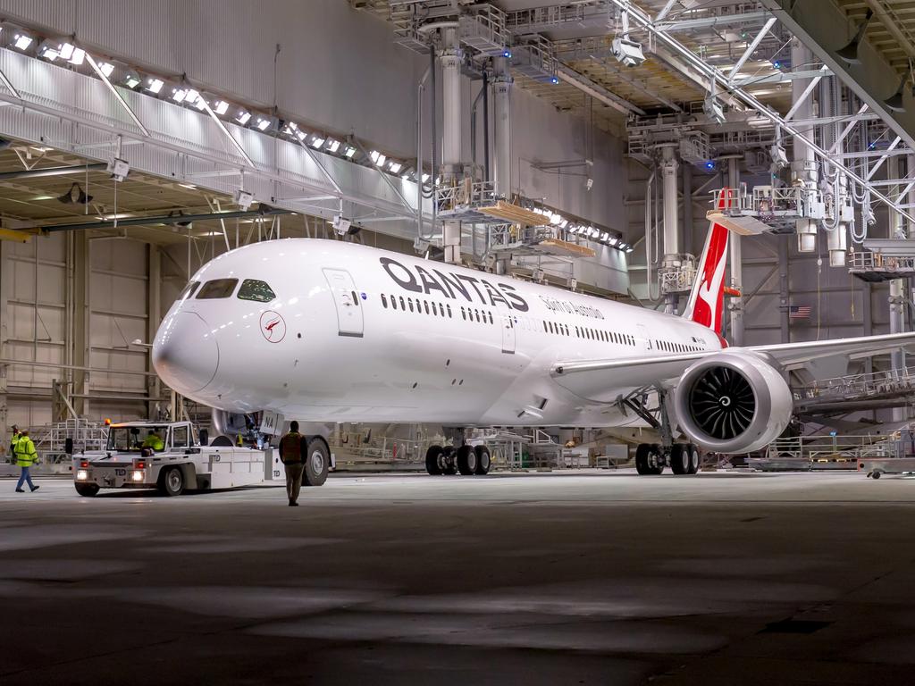 Qantas will achieve the feat in a factory-fresh Boeing Dreamliner. Picture: Qantas