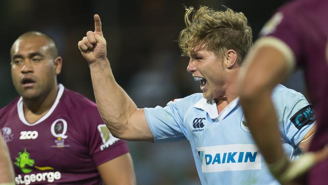 Michael Hooper insists his focus is on the Waratahs at present.