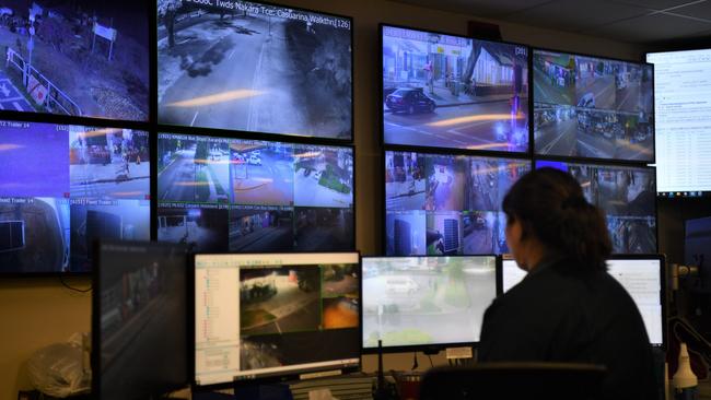 NT Police claims that officers “monitor these cameras 24 hours a day, seven days a week” at the Joint Emergency Services Communication Centre (JESCC) .