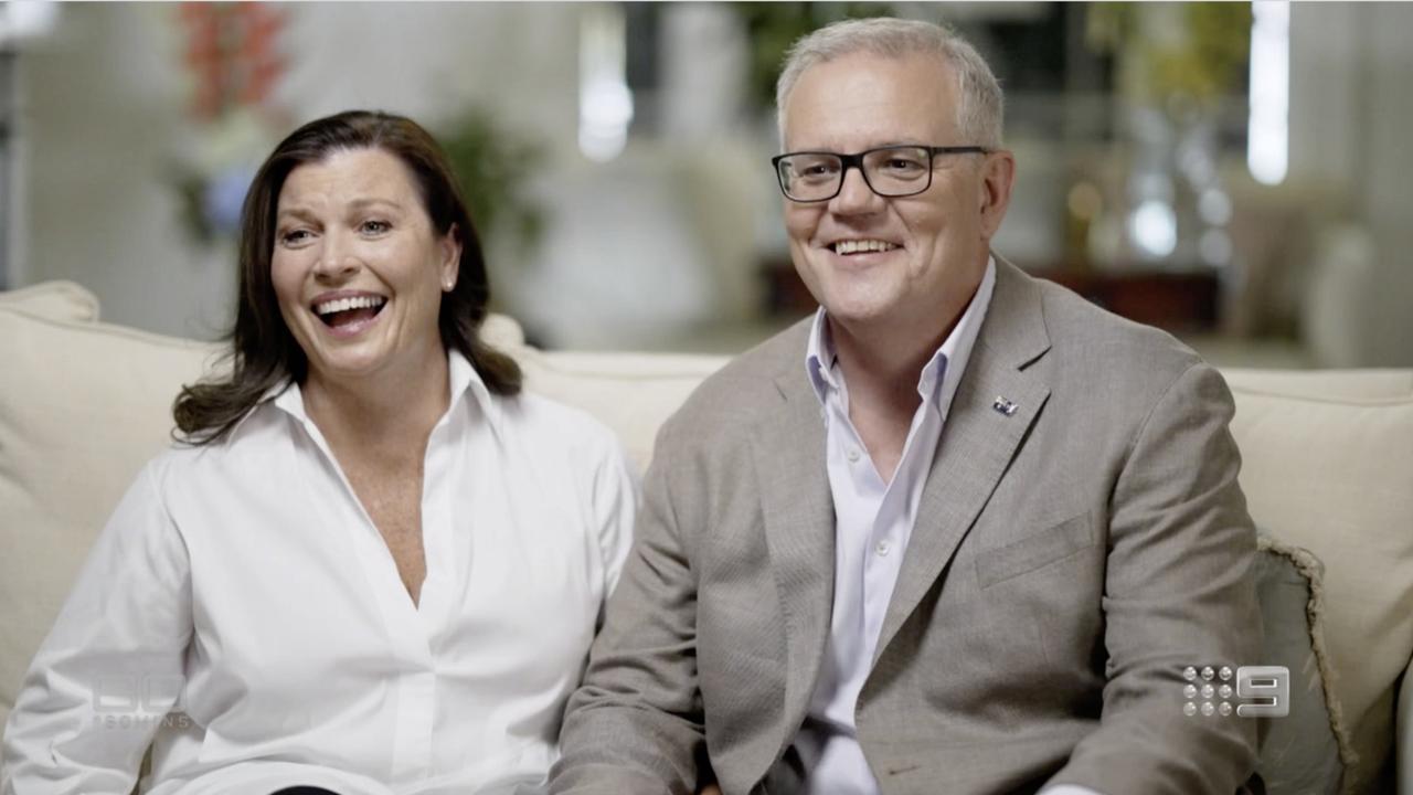 Prime Minister Scott Morrison and wife Jenny