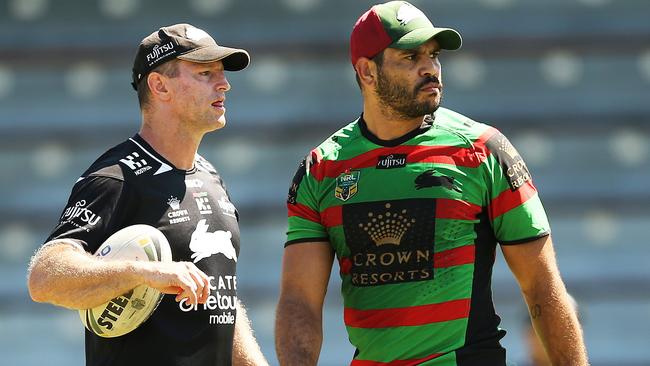 Maguire’s decision to switch Inglis to five-eighth shows Souths will be different this week.