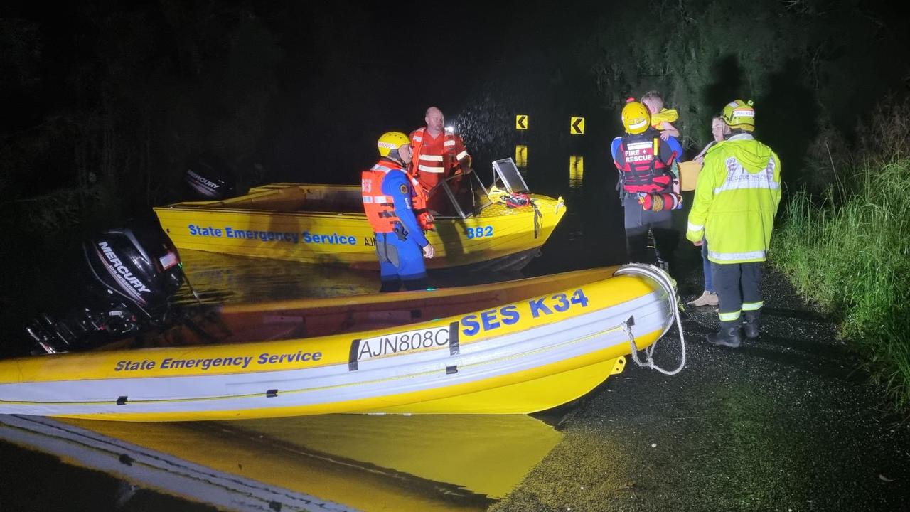 FRNSW help medically evacuate two-year-old boy at Congarinni south of Macksville.