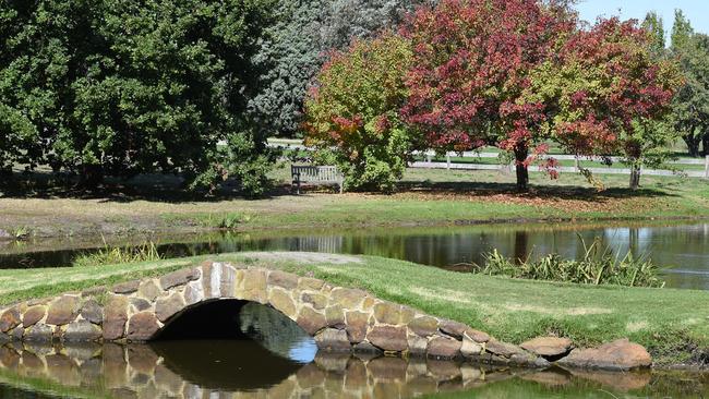 Cruden Farm, Langwarrin in autumn sunshine. Picture: Jason Sammon