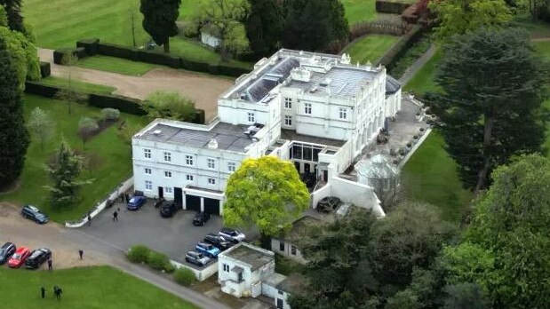 The Duke of York's Royal Lodge where he has lived since 2002