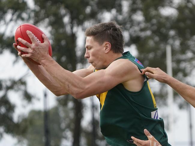 Southern League footy: Endeavour Hills v Frankston. Endeavour Hills player J. Rafferty. Picture: Valeriu Campan