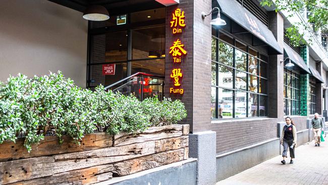 The restaurant Din Tai Fung at Westfield Chatswood. Picture: Daily Telegraph / Flavio Brancaleone