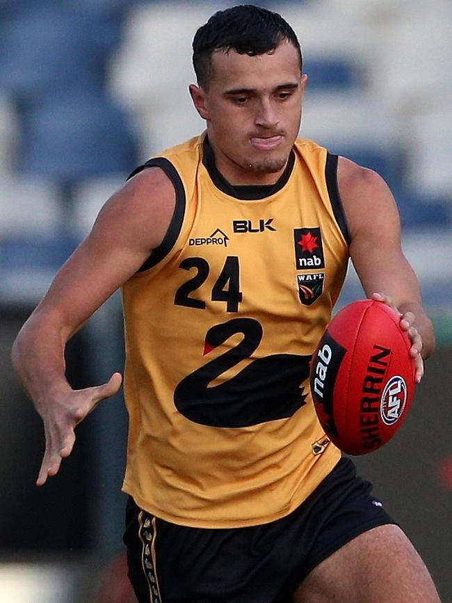 Sam Powell-Pepper in action for WA. Picture: Mark Dadswell