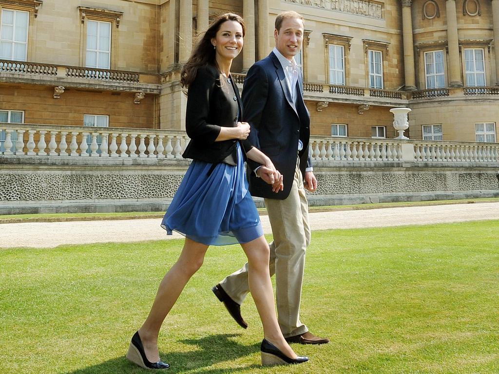 Kate in a Zara dress the day after her wedding to Prince William in April 2011.