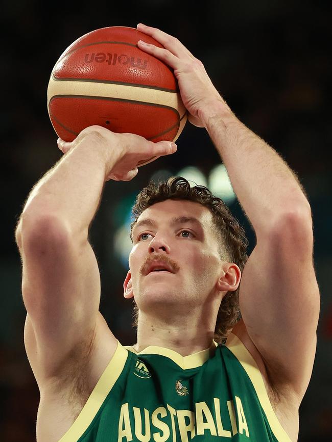 Will Magnay of the Australian Boomers is Ed’s cousin.