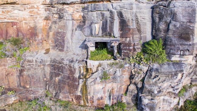 Drone operator Joanne Stephan was photographing the cliff and lighthouse for a 3D map project. Picture: Joanne Stephan