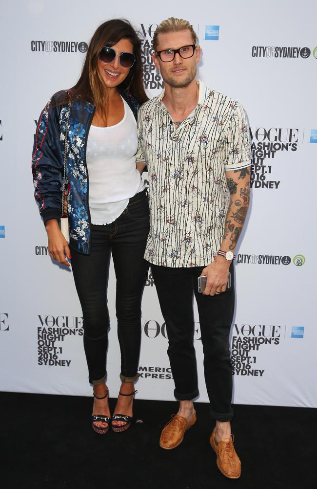 Jodhi Meares has split from second husband Nick Tsindos after just over a year. Picture: Getty Images