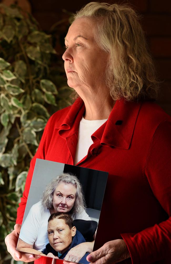 Jenny Horvath with photo of her daughter Jess who passed away in January.