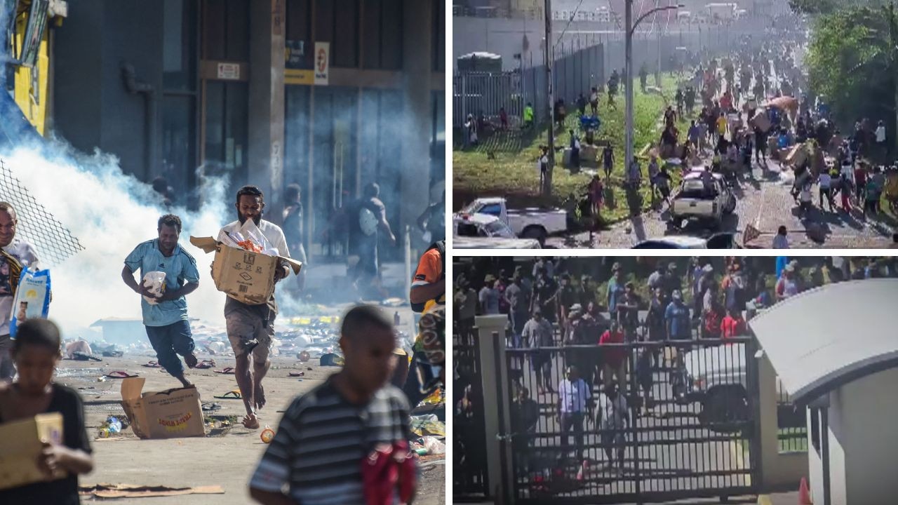 Papua New Guinea's capital has been rocked by riots. Picture: Supplied