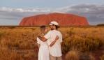Uluru, or Ayers Rock, is a massive sandstone monolith in the heart of the Northern Territory's arid "Red Centre". The nearest large town is Alice Springs, 450km away. Uluru is sacred to indigenous Australians and is thought to have started forming around 550 million years ago.