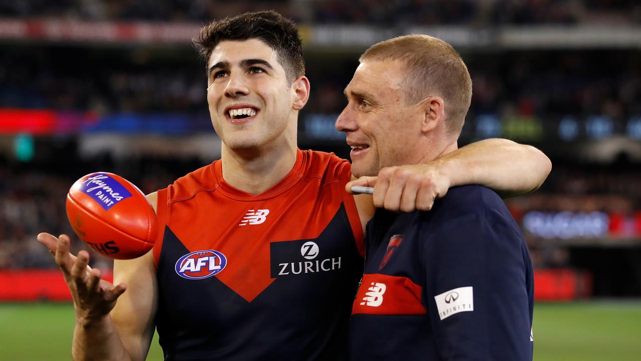 Simon Goodwin has inked a long-term deal with Melbourne. Photo: Adam Trafford/AFL Media/Getty Images.