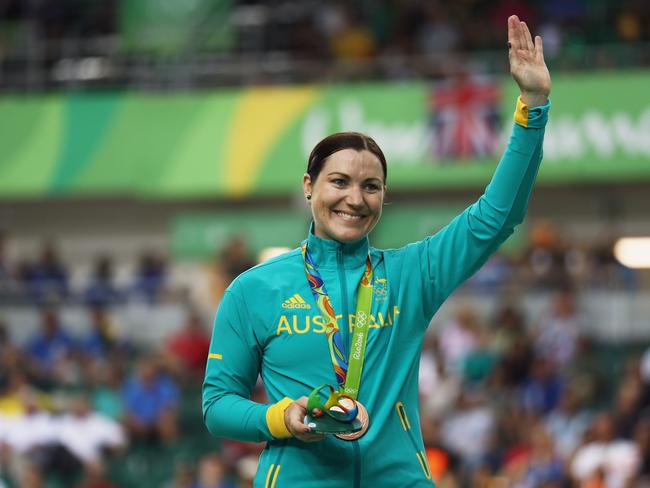 A third bronze medal for Meares.