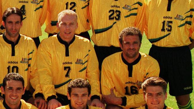 Robbie Slater and Graham Arnold were teammates in the Socceroos 1997 squad under Terry Venables.