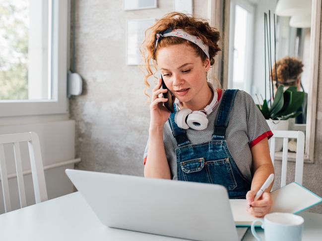 Experts recommend scheduling a balanced set of activities each day – not just staring at a screen. Picture: iStock