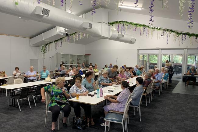 The crowd soak up the music at the Sarina Country Music Family Afternoon. Picture: Duncan Evans