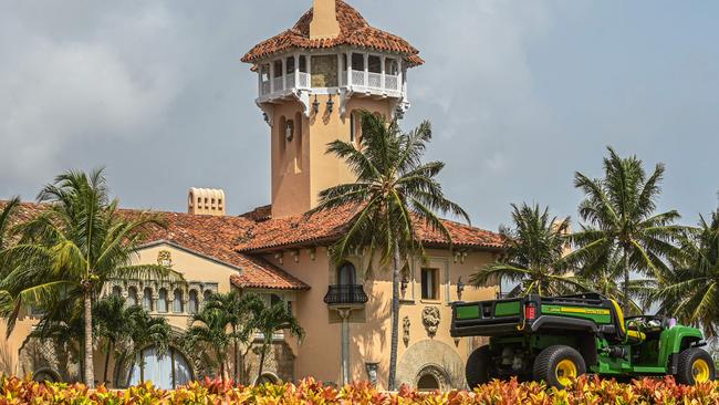 Former US President Donald Trump’s residence in Mar-a-Lago, Florida. Picture: Giorgio Viera/AFP