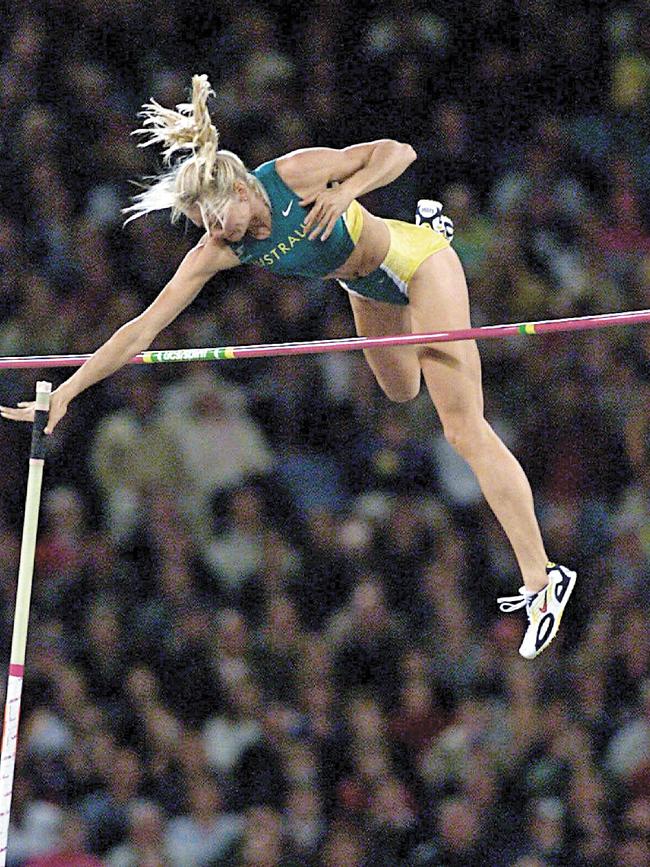 Grigorieva in action during the Olympics. (Picture: Anthony Weate)