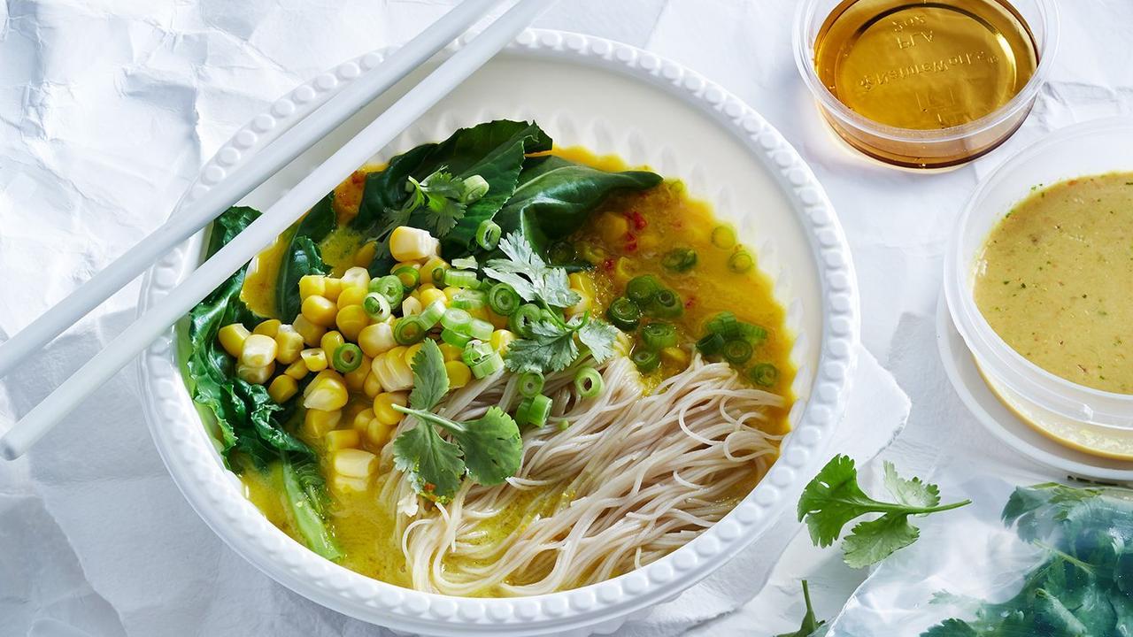 Noodles with a turmeric flavour might hit the spot. Picture: Supplied