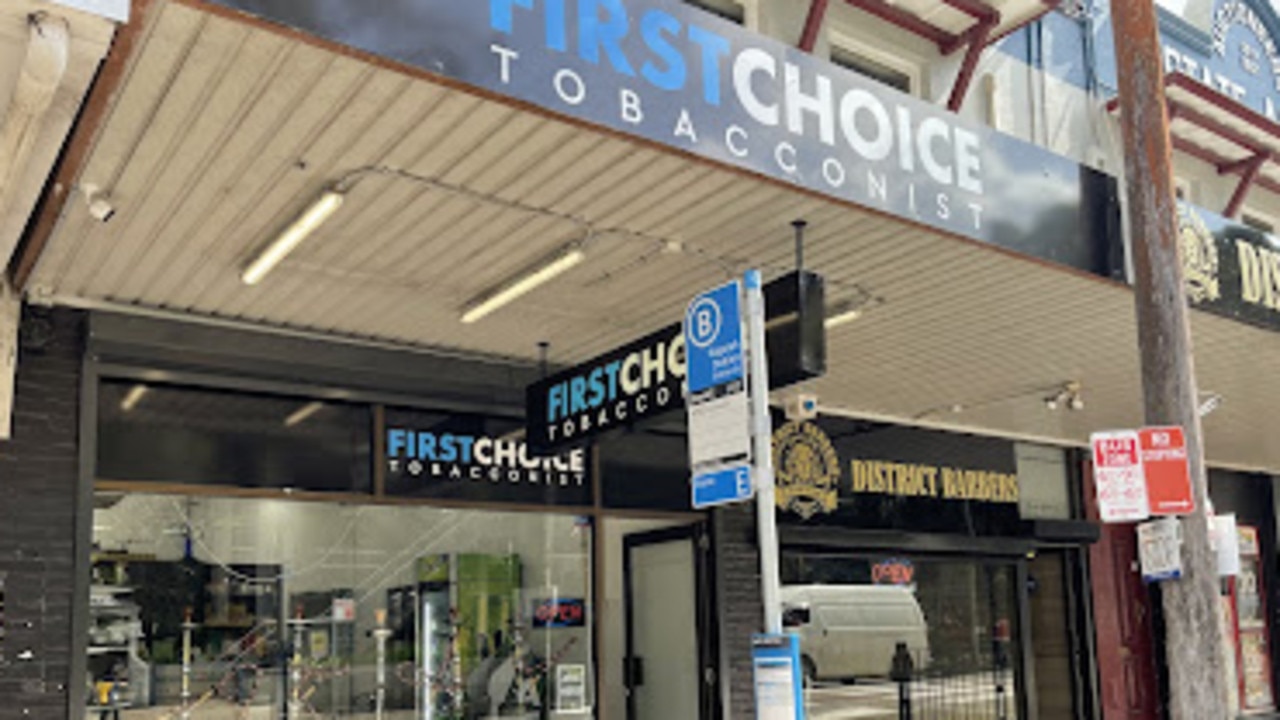 First choice tobacconist shop in Kogarah is one of many in the electorate