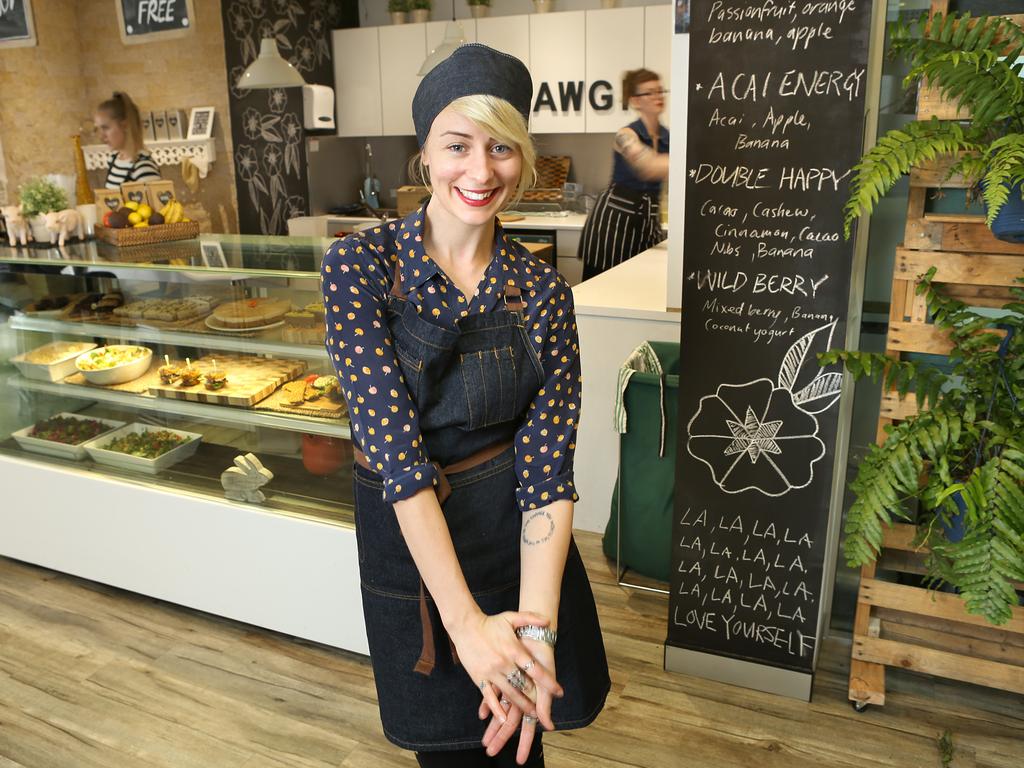 <span class="h2">Orawgi</span>Kofta balls, pizzas, bagels, brownies, doughnuts – all made without so much as a pinch of flour or traditional ingredients. Instead, raw food chef Jamie Louise Stevenson (pictured) soaks, blends and dehydrates slices of eggplant into jerky, avocado and raw cacao into mousses and cashews into blueberry cheesecakes. “Living lasagne”, spicy pad thai and “unfried” rice also make the cut, with plenty of green or creamy smoothies to choose from too. 43 Ipswich Rd, Woolloongabba. <b><a href="http://www.orawgi.com/" title="www.orawgi.com">More details</a></b>