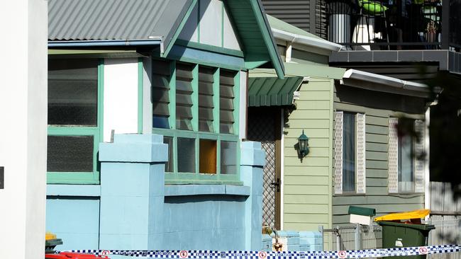 The house in Wickham, Newcastle, where Parry was shot dead. Picture by Peter Lorimer.