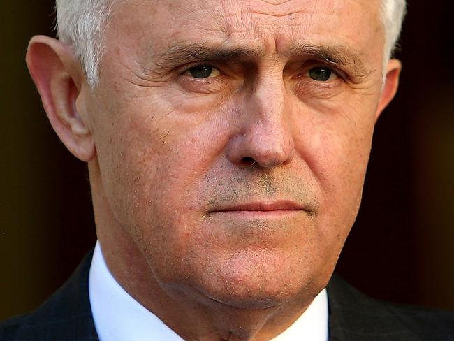 PM Malcolm Turnbull holding a Press Conference with the Minister for Immigration and Border Protection Peter Dutton at Parliament House in Canberra. Picture Kym Smith