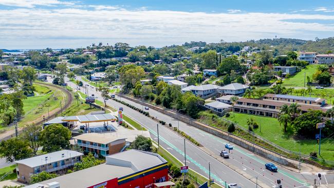 The section of the Dawson Highway where stabilisation work will take place until June 30, weather permitting. Picture: Gladstone Regional Council