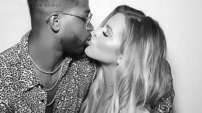 Khloe Kardashian and Tristan Thompson. Picture: Khloe Kardashian/Instagram