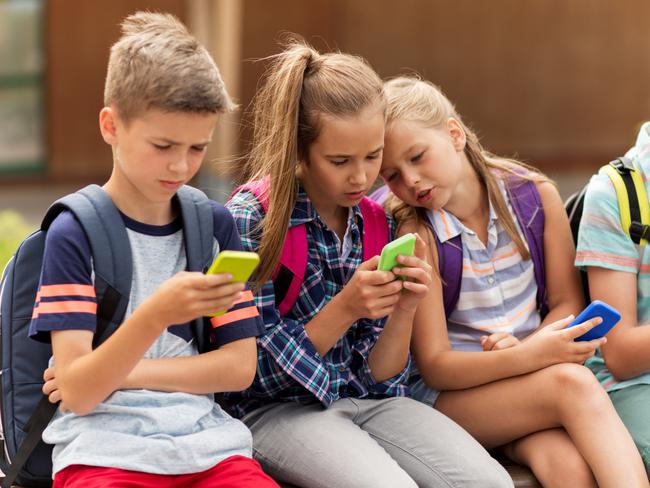 Smartphones are everywhere, for all ages.