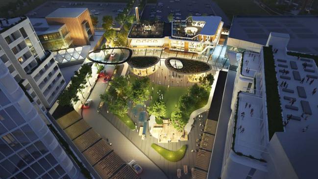 Artist impressions of GPT's $100 million retail expansion at Rouse Hill Town Centre.