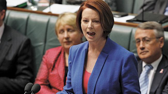 Former Prime Minister Julia Gillard.