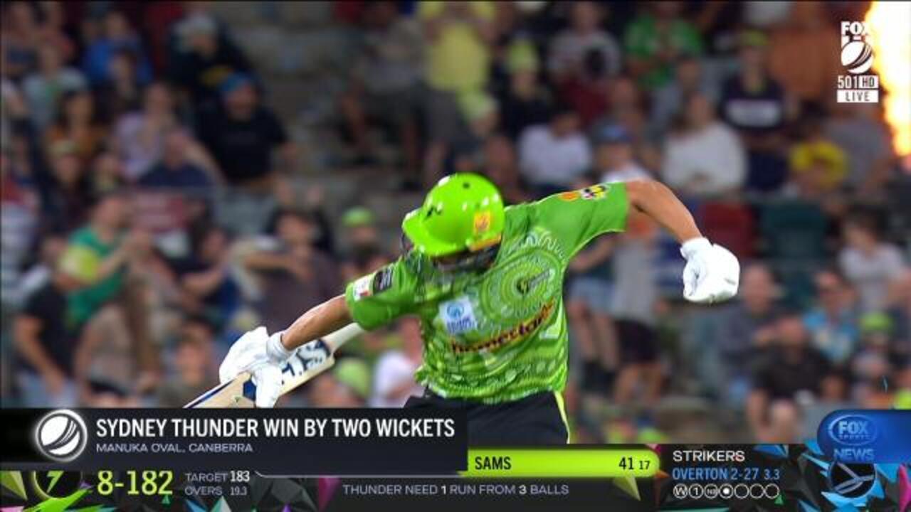 Improved Thunder start BBL with a bang