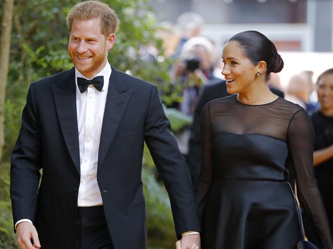 The Sussexes mix in celebrity circles — and have the taste to match. Picture: AFP