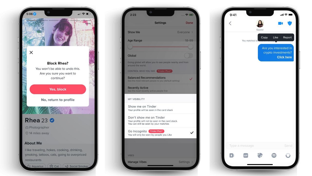 Tinder introduces Incognito mode, among suite of new safety features ...