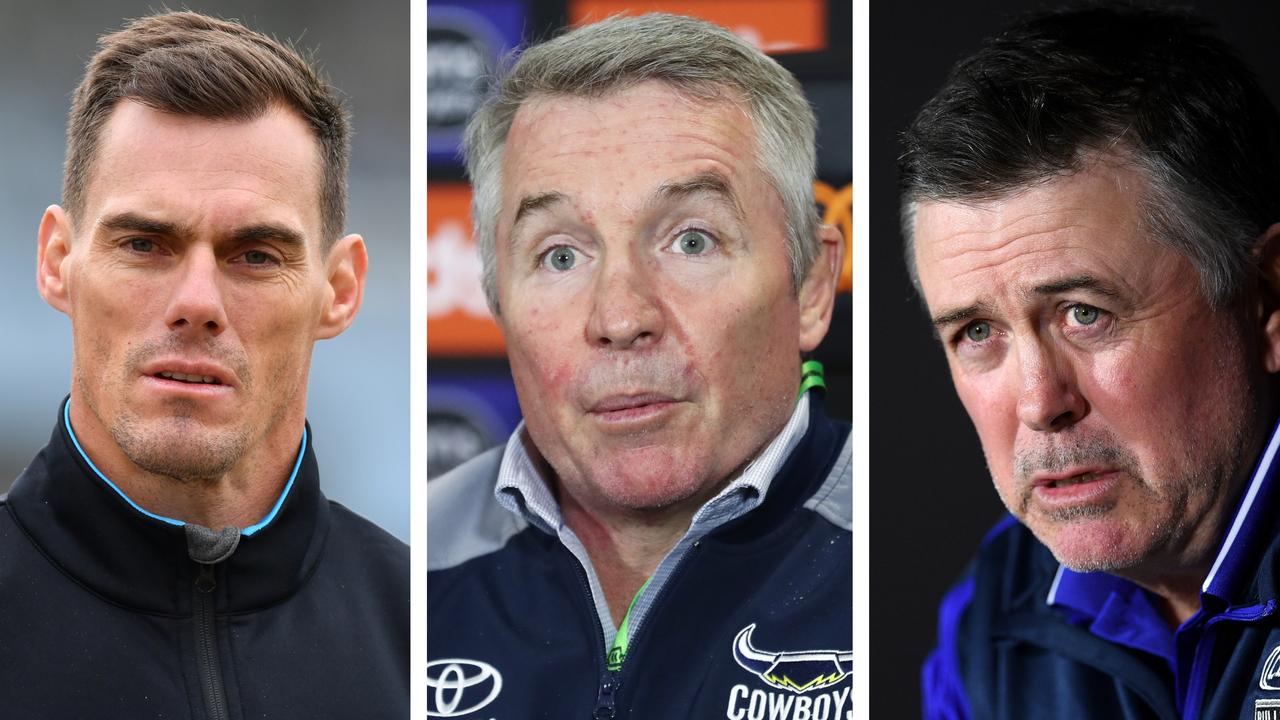 The NRL coaches already under pressure - John Morris, Paul Green, Dean Pay.