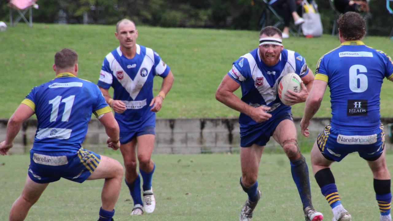 Beerwah bulldogs player Daniel Kidd in action. Picture: Facebook.