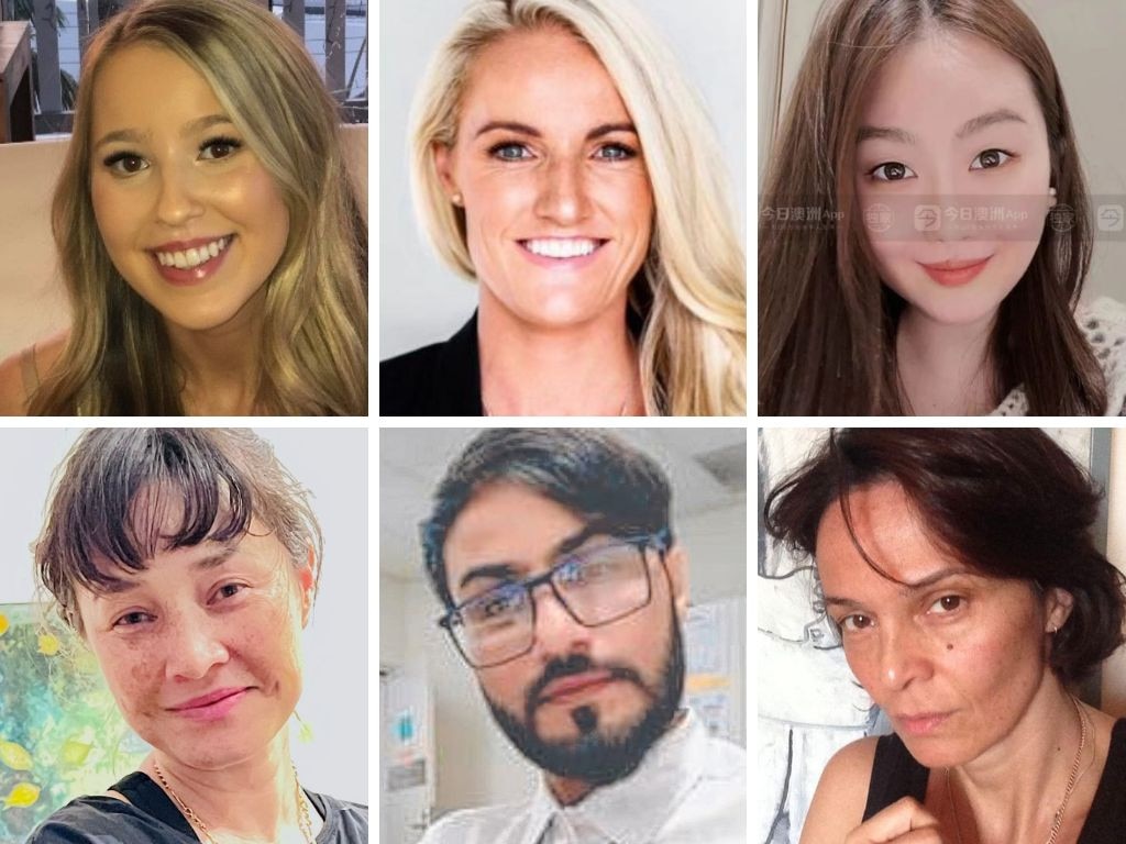 All six victims of Bondi massacre.