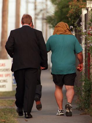 A man interviewed by police.