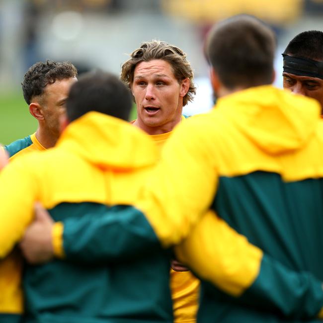 Michael Hooper and the Wallabies were left to rue another game that got away from them. Picture: Hagen Hopkins/Getty Images